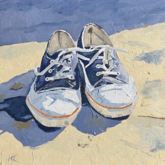 Sand Shoes Santa Monica - Oil In Canvas